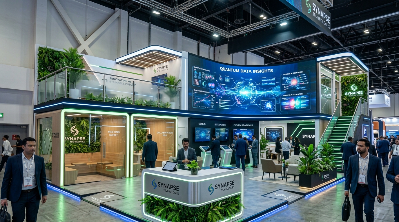 Bespoke Exhibition Stand Design Dubai 2026 - AR